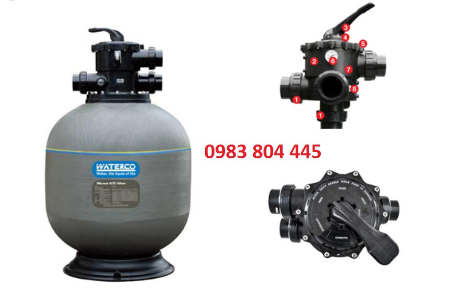 BÌNH LỌC CÁT BỂ BƠI WATERCO S600