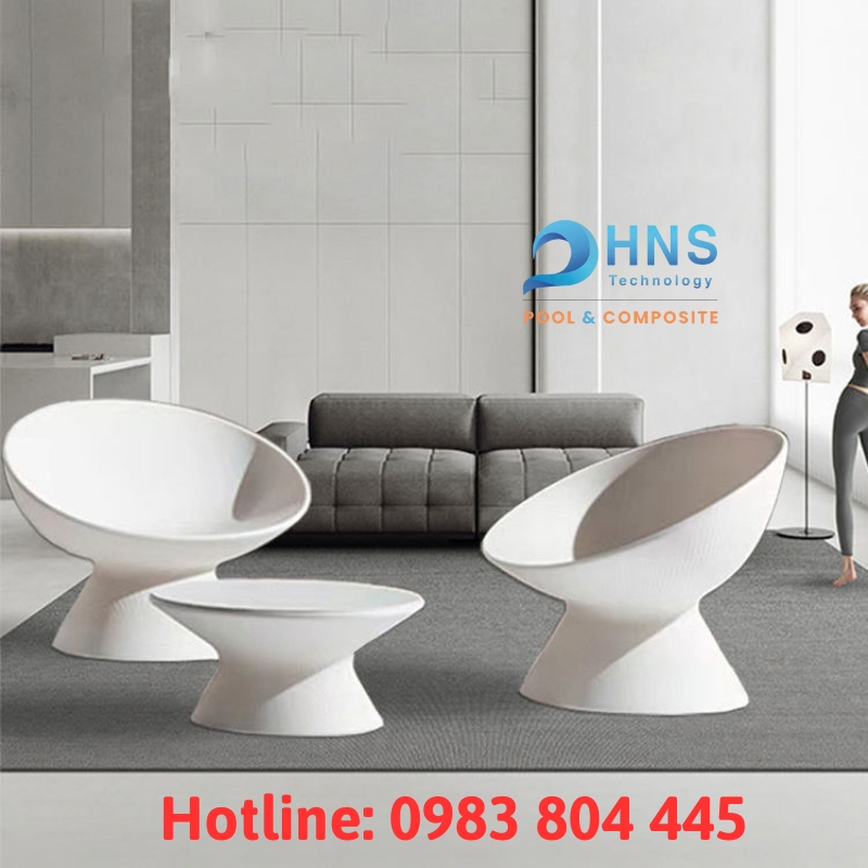 bàn ghế composite