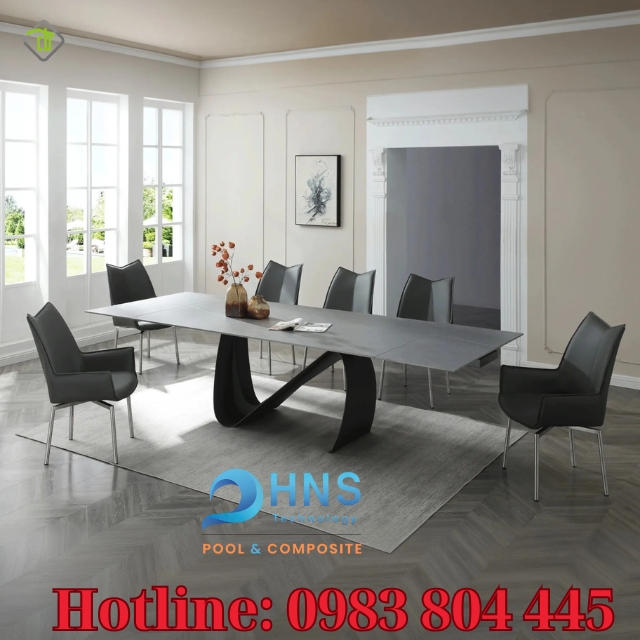 bàn ghế composite phòng khách