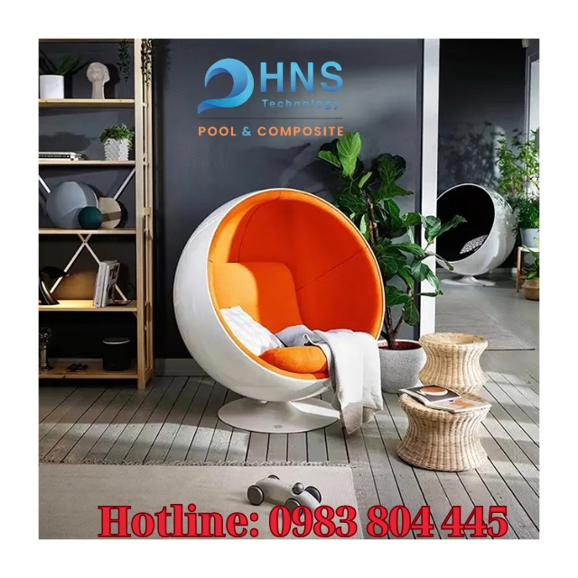 bàn ghế composite thư giãn tại ban công