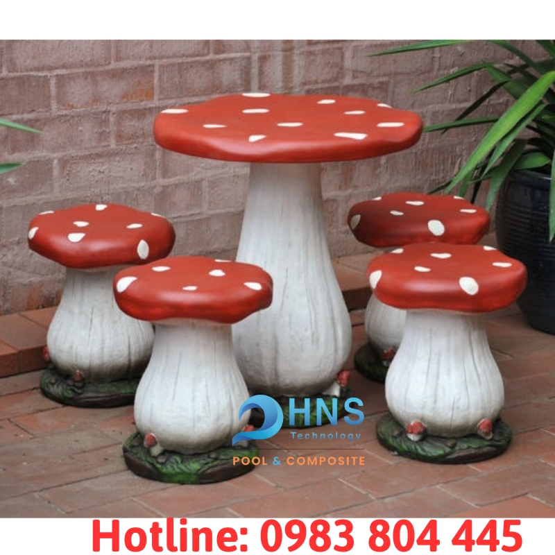 bàn ghế ngoài trời chống thấm nước