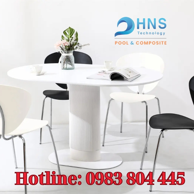 bàn ghế phòng ăn phong cách bắc âu