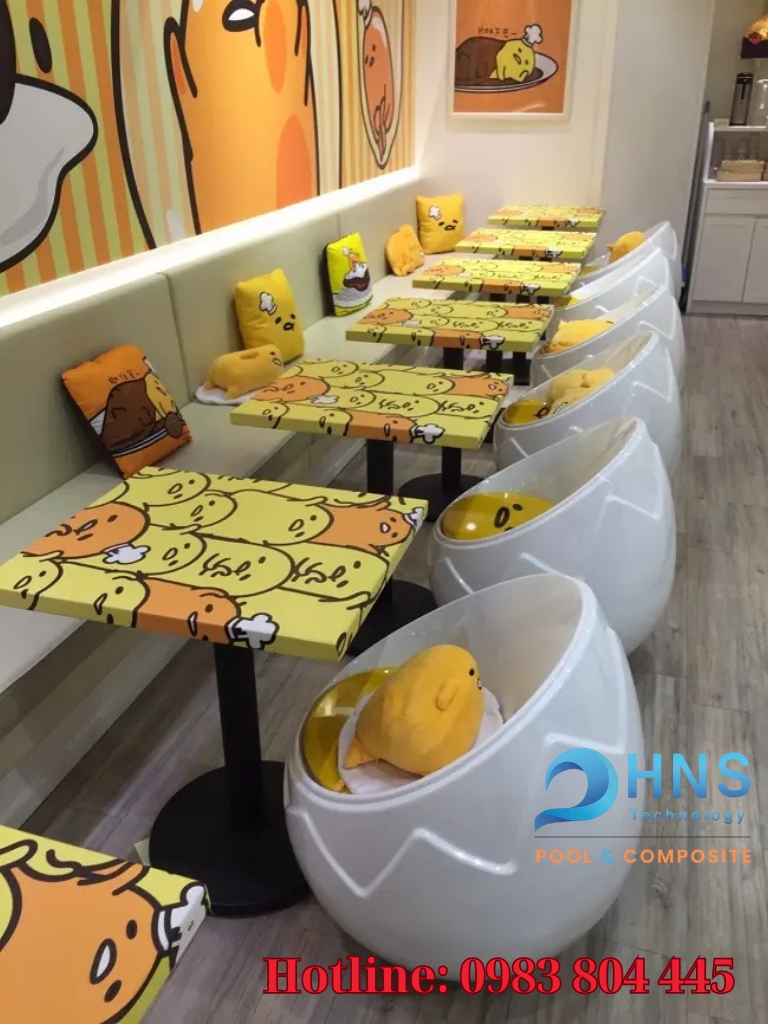 bàn ghế quán cafe