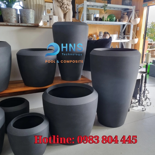 bảo quản chậu trồng cây composite