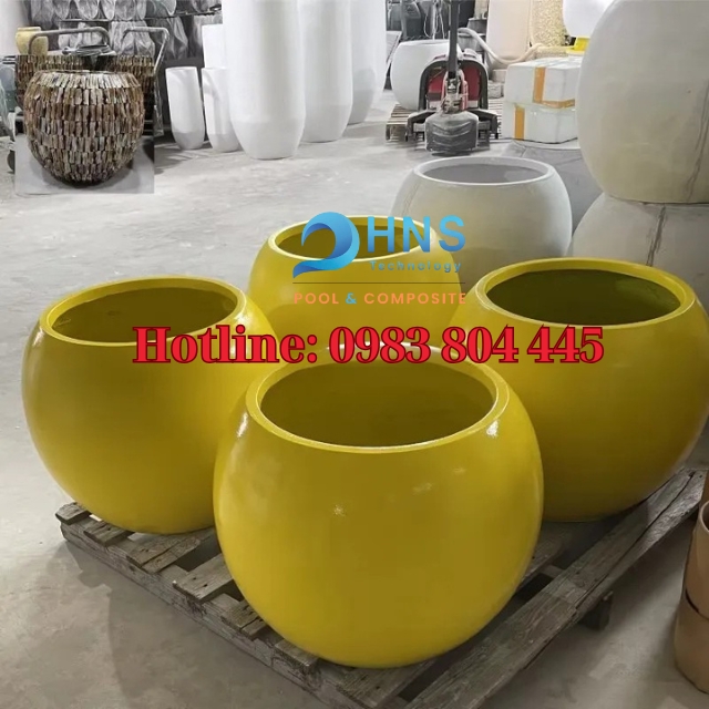 cách chọn chậu cây composite chất lượng