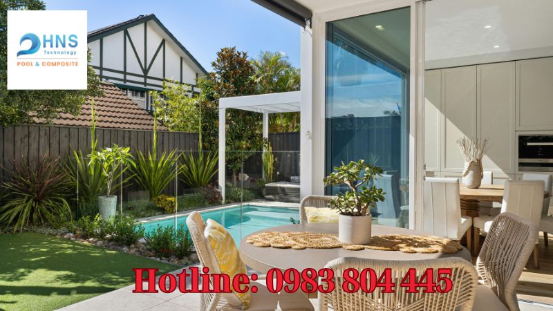cách chọn kích thước hồ bơi gia đình