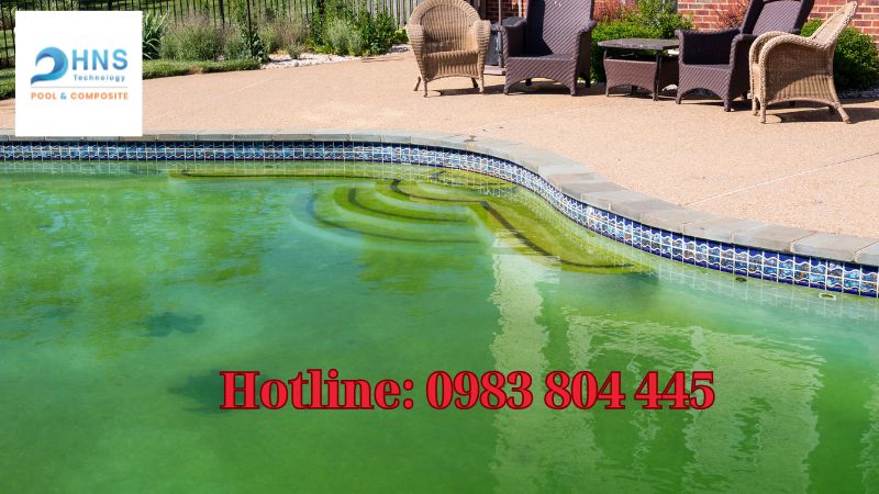 cách xử lý nước hồ bơi gia đình bị đục