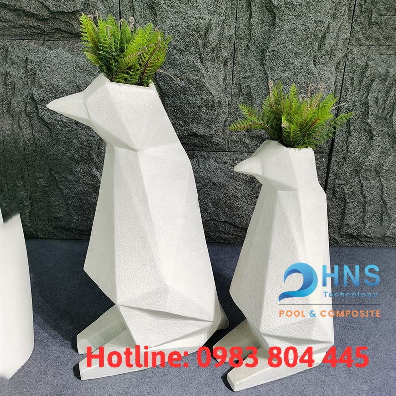 chậu cây bằng composite cao cấp
