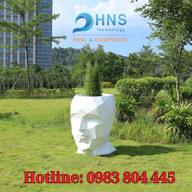 chậu cây cảnh ngoài trời