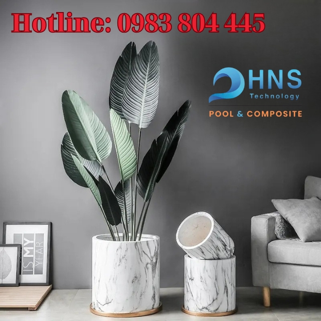 chậu cây cảnh trang trí văn phòng