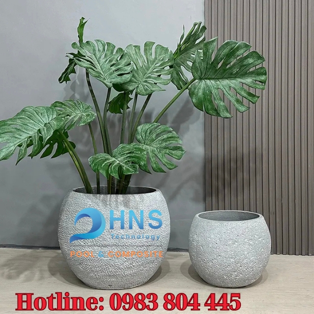 chậu cây composite cao cấp