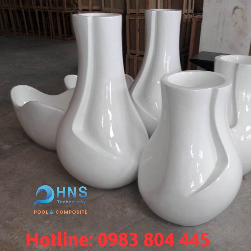 chậu cây composite cao cấp