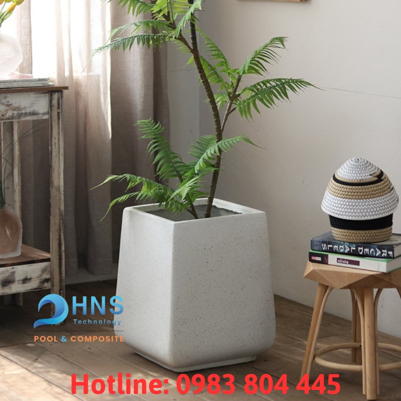 chậu cây composite cao cấp
