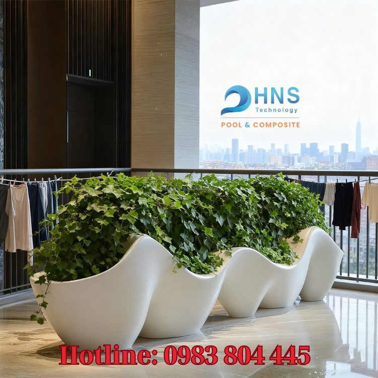 chậu cây để ban công