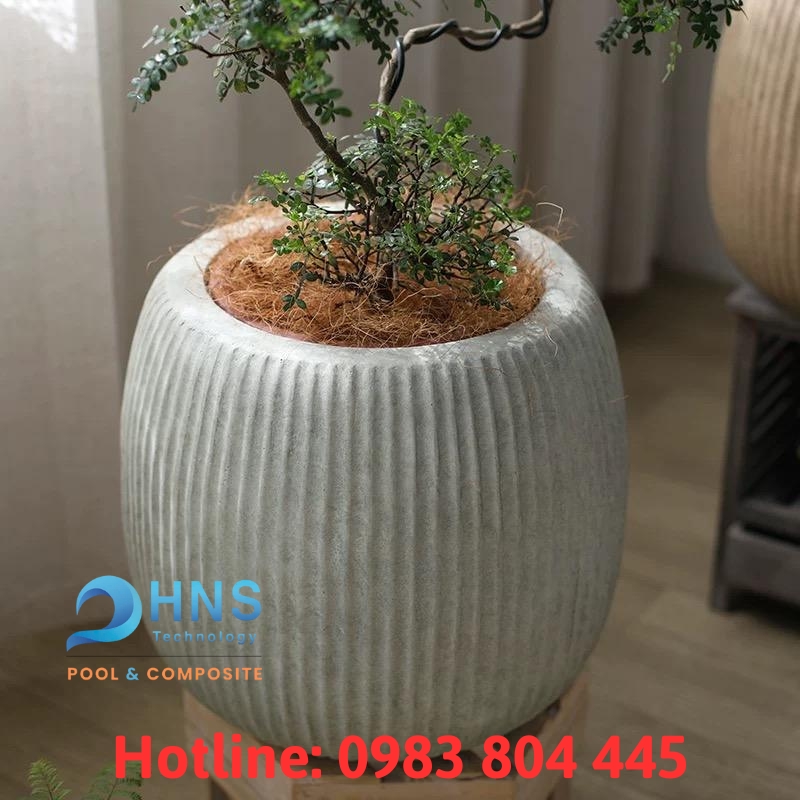 chậu composite ban công