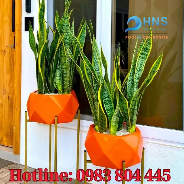 chậu composite bền đẹp