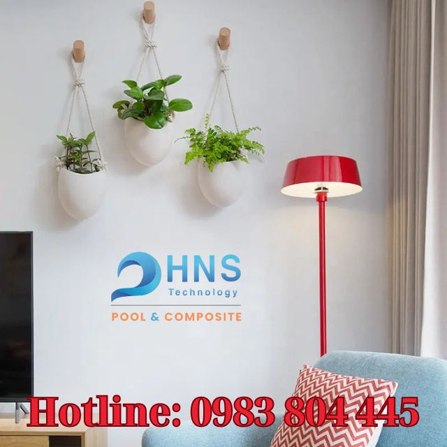 chậu composite treo tường