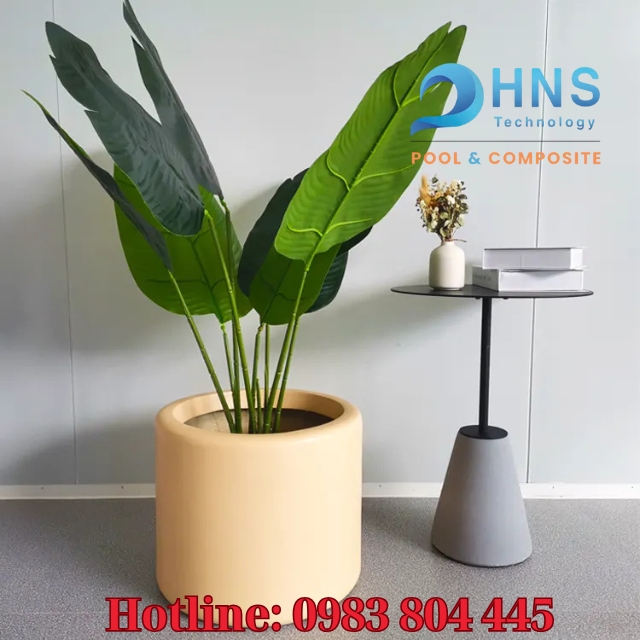 chậu composite bền đẹp trang trí nhà ở