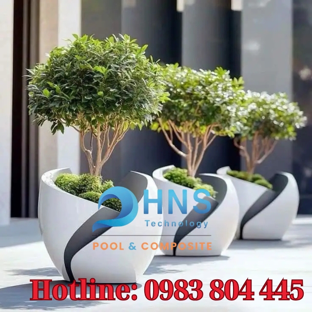 chậu hoa composite quà tặng tân gia ý nghĩa