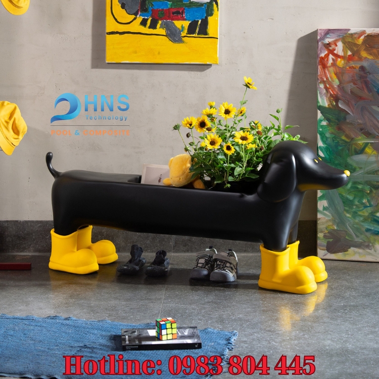 chậu hoa trang trí phòng khách