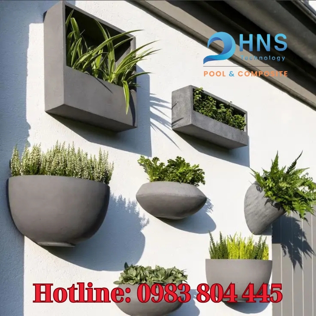 chậu trồng cây ban công