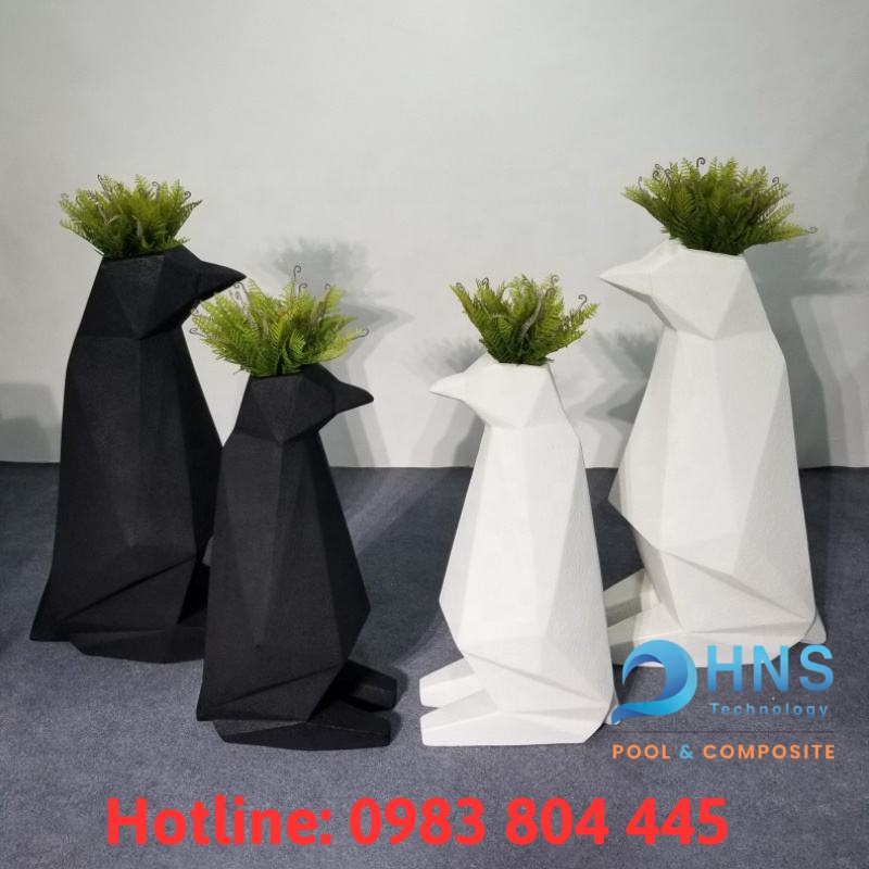 chậu trồng cây bằng composite