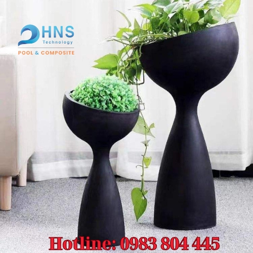 chậu trồng cây bằng composite cao cấp
