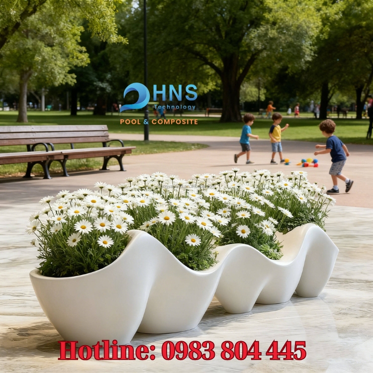 chậu trồng cây chống thấm nước