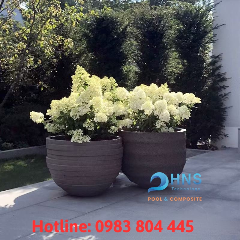 chậu trồng cây để ngoài trời chống thấm nước