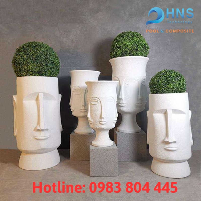 chậu trồng cây phong cách bắc âu