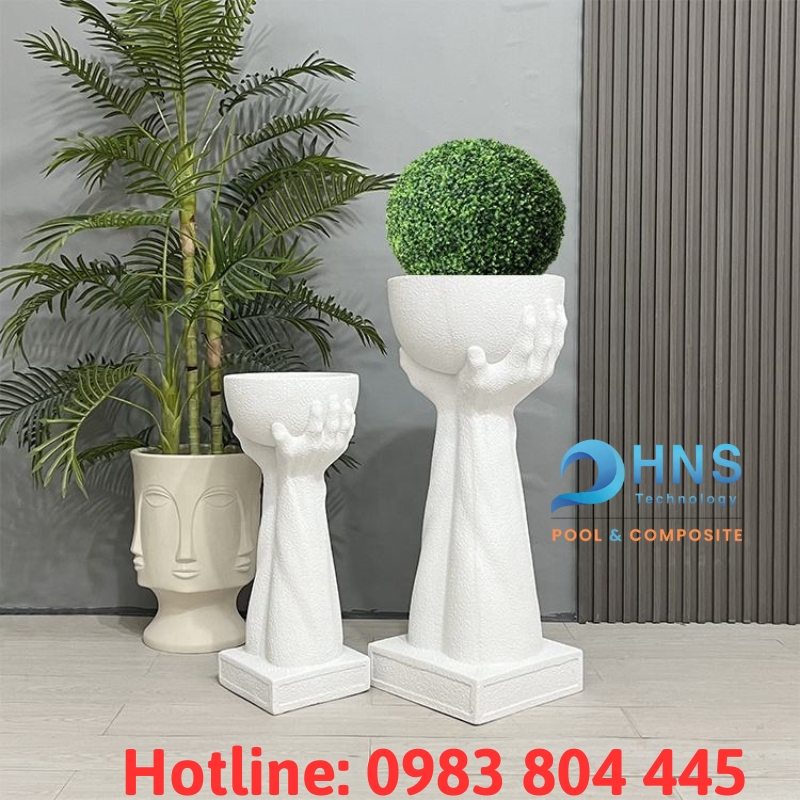 chậu trồng cây phong cách cổ điển