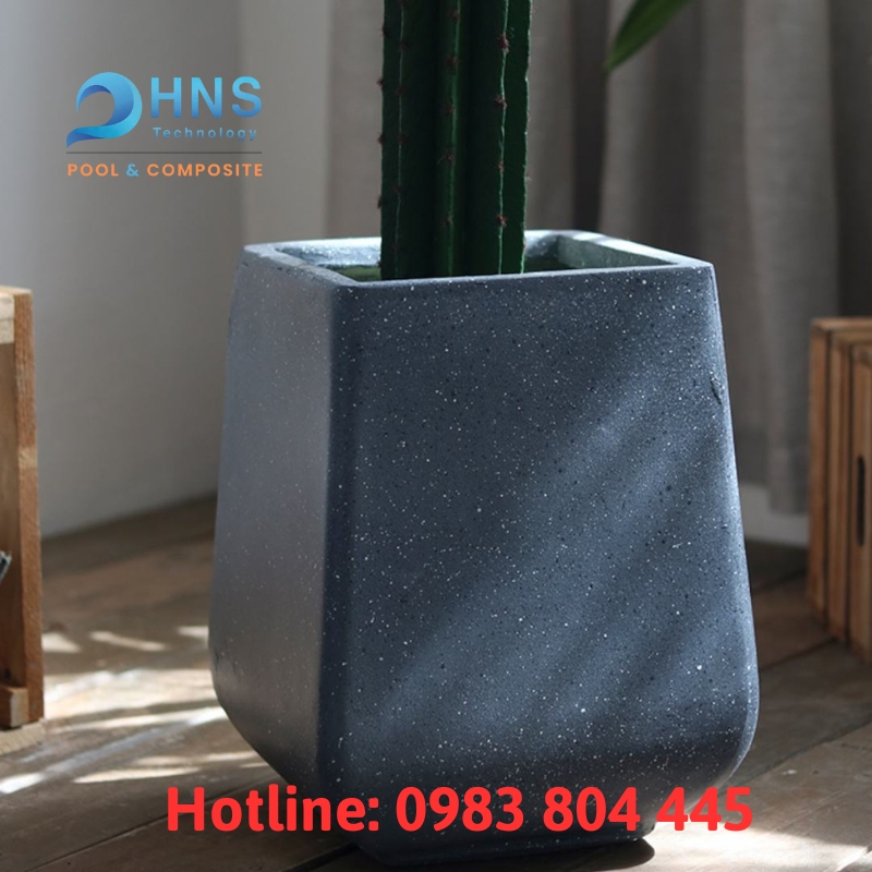 chậu trồng cây phong cách đơn giản