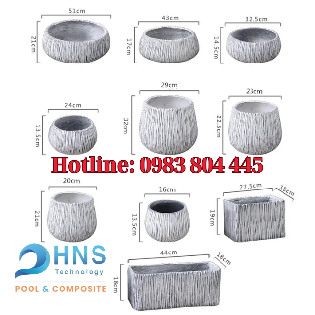 chậu trồng cây văn phòng