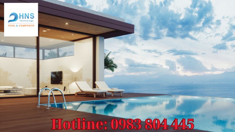 có nên xây hồ bơi trên sân thượng không