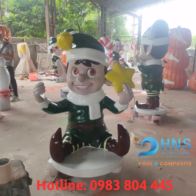 điêu khắc tượng composite