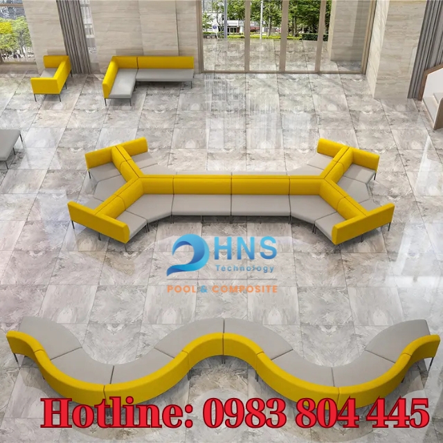 ghế composite sảnh chờ