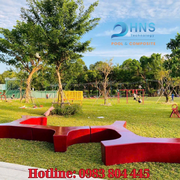 ghế công viên composite