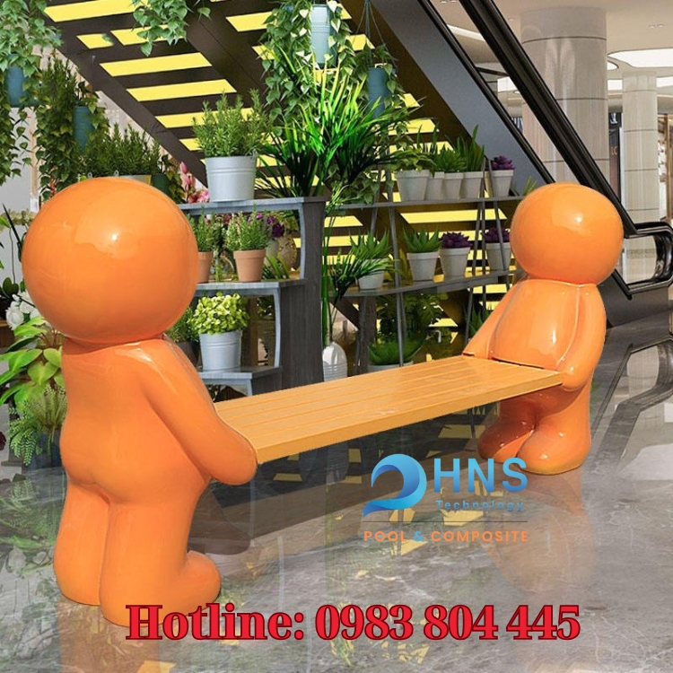 ghế dài công cộng