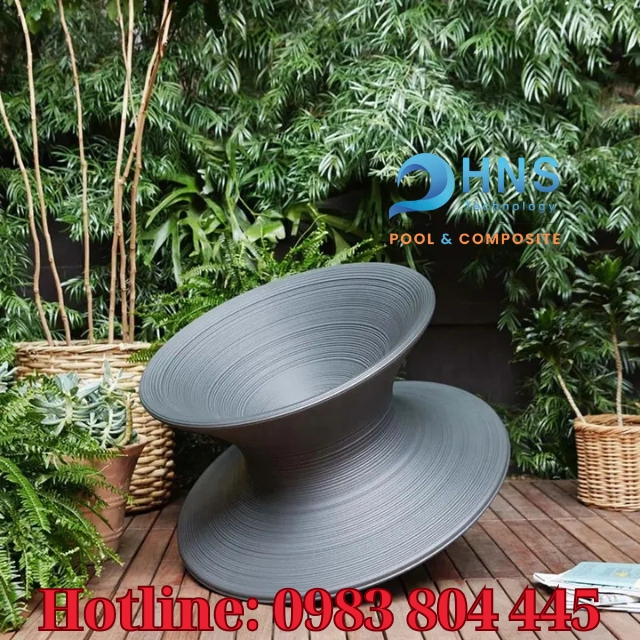 ghế ngồi thư giãn composite