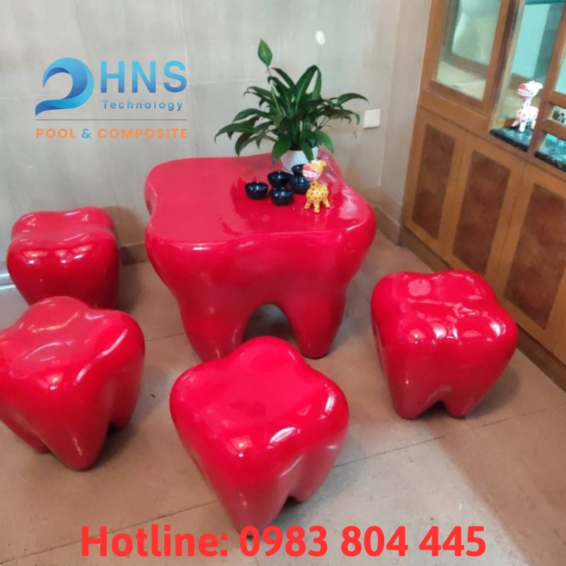 gia công bàn ghế composite theo yêu cầu