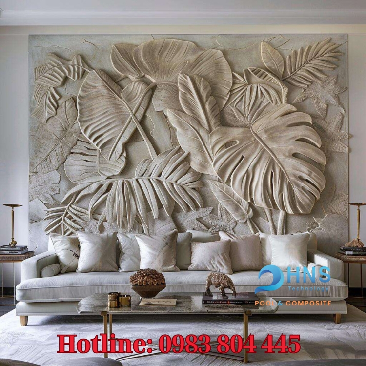 gia công tượng composite phù điêu composite