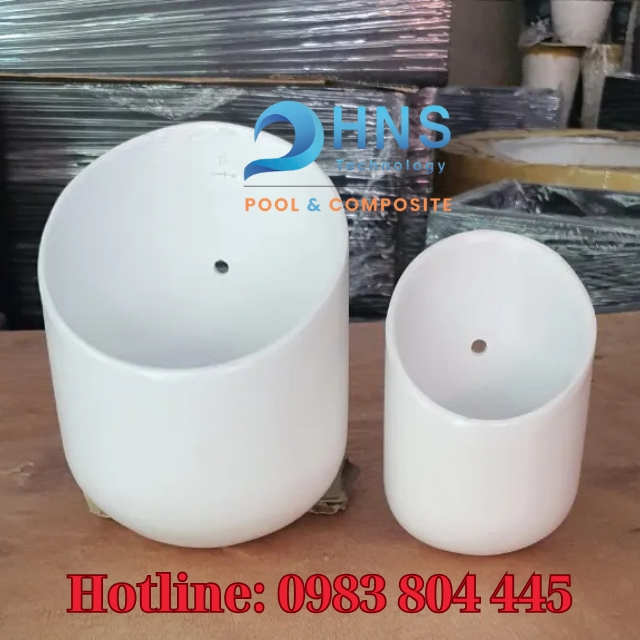 lắp đặt chậu composite treo tường
