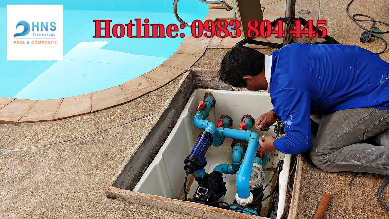 lắp đặt hệ thống lọc nước hồ bơi