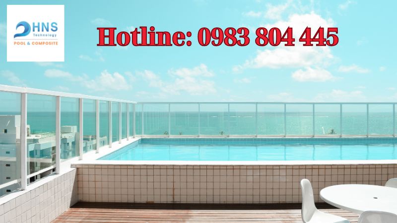 lưu ý khi lắp đặt bể bơi trên sân thượng