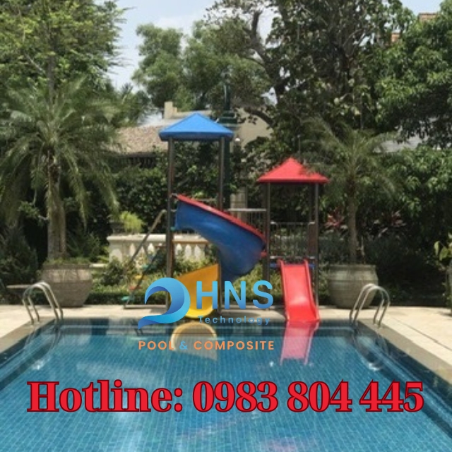 máng trượt composite trẻ em