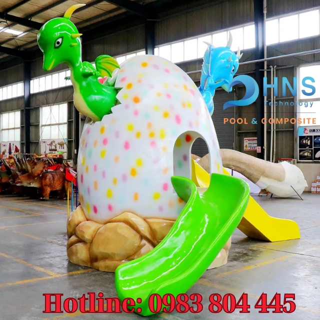 máng trượt nhựa composite
