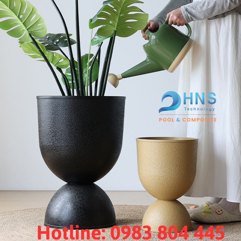 mẫu chậu cây ngoài trời đẹp