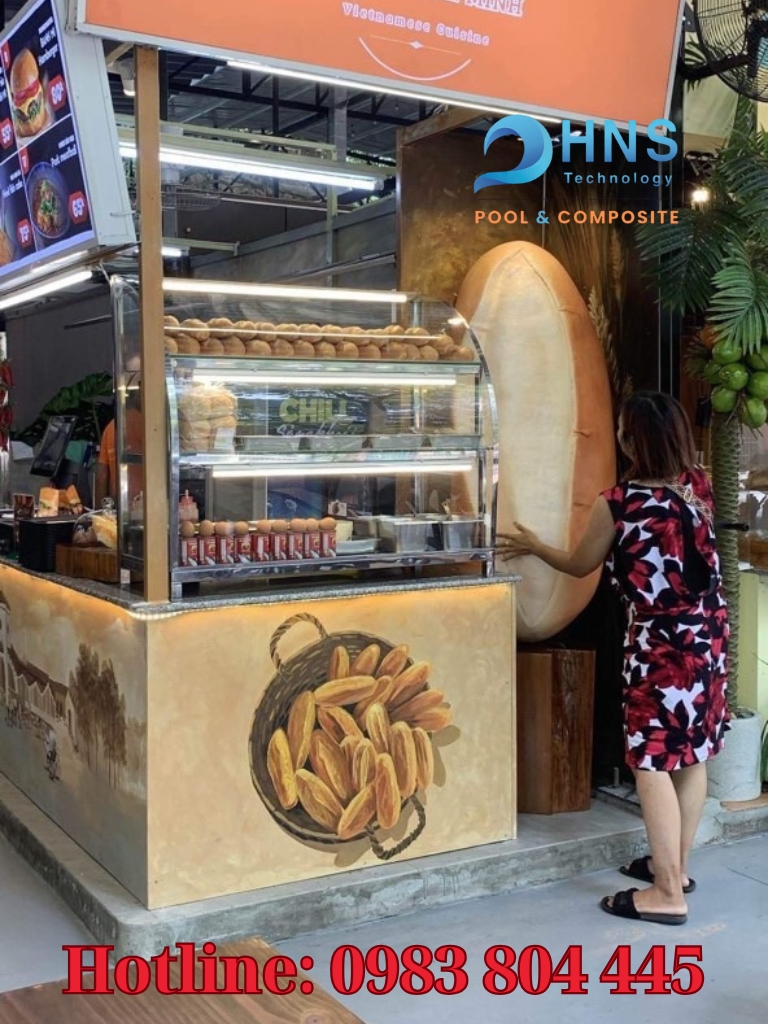 mô hình bánh mì composite