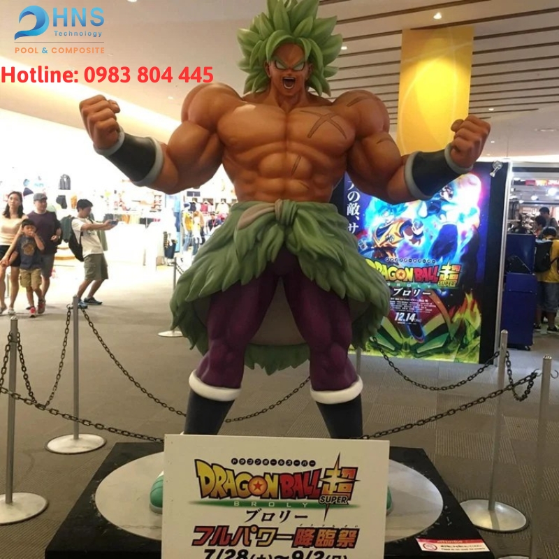 mô hình composite 3d trang trí triển lãm