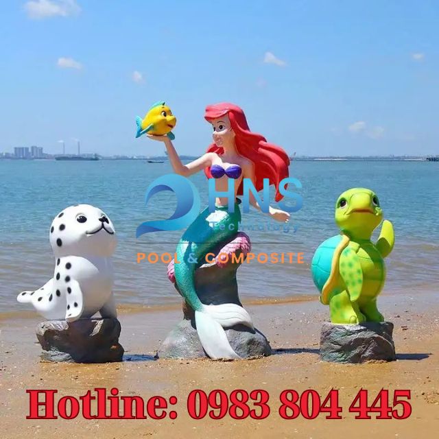 mô hình composite động vật